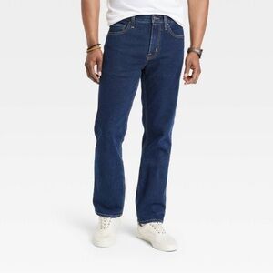 New Men’s Goodfellow W34L30 Straight leg medium wash jeans